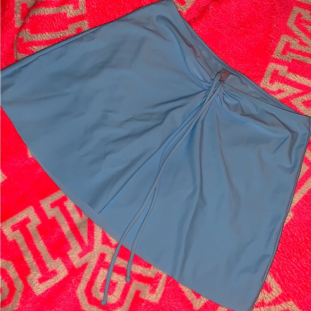 Blue skirt